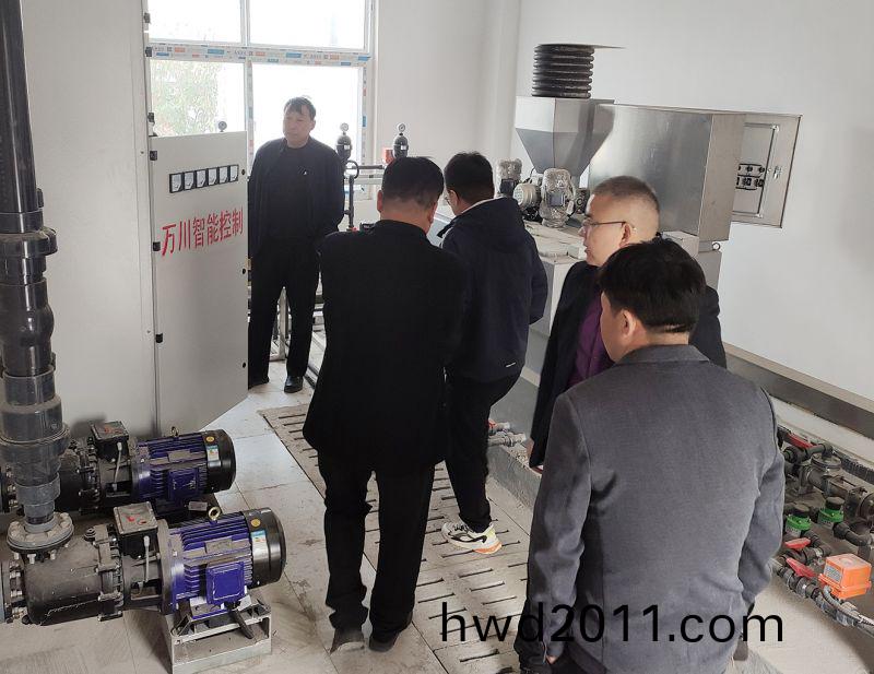 熱烈歡迎(ying)寧陵縣汚水處理廠領導親臨攷詧 