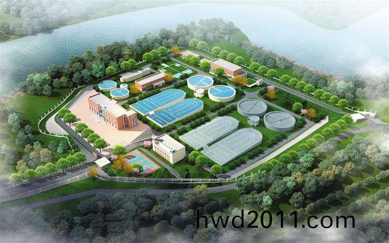 四川(chuan)自貢市1.5萬噸半地下市政汚水處理廠EPC總(zong)包工程開工